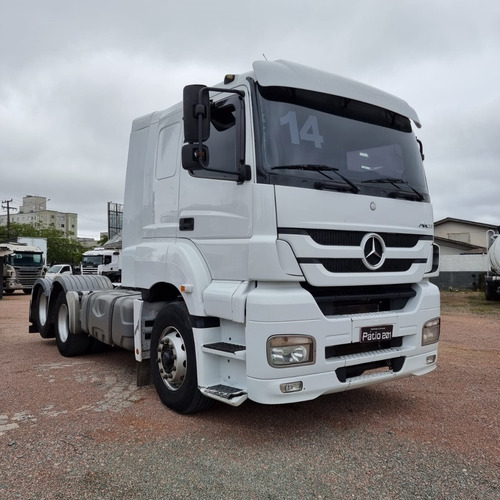 Imagem 1 de 15 de Caminhão Mb Axor 2536 Cavalo 6x2 Trucado 2014