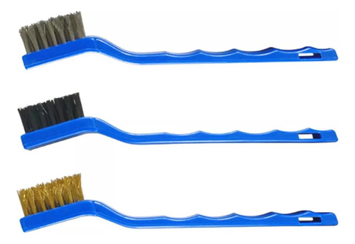 Mp Juego De Minicepillos De Limpieza De Cables De 3 Piezas,