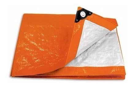 Lona Toldo Impermeable Pretul Naranja 3 X 3 Metros Mf Shop