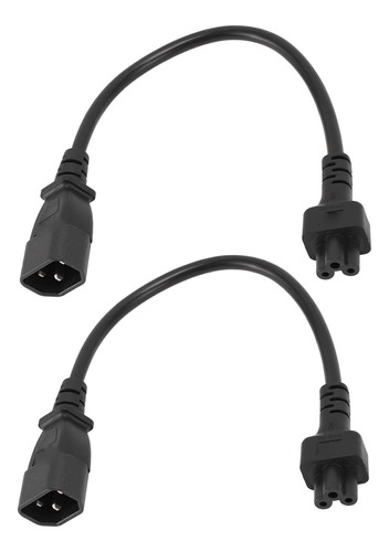 Cable Adaptador C14 A C5, 2 Piezas, Iec320, Iec320, 30 Cm De