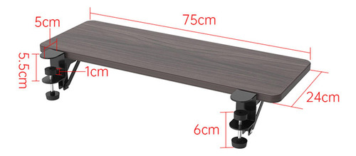 Abrazadera Plegable Del Estante De La Extensión Del