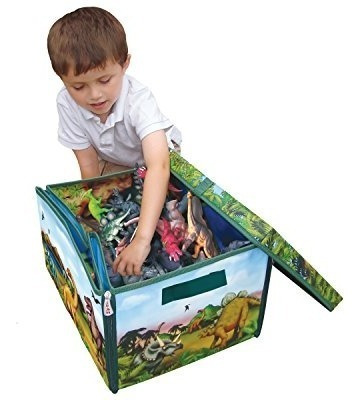Caja De Juguetes De Coleccionista De Dinosaurios Zipbin 160