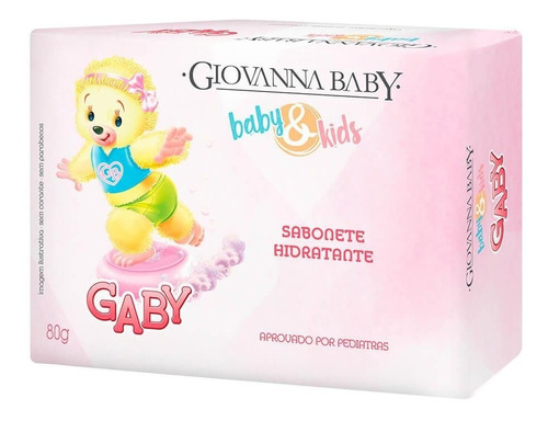 Sabonete Hidratante Baby & Kids Giovanna Baby Gaby 80g