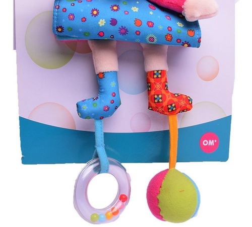 Agarre De Tela Con Actividades Para Cuna O Cochecito De Bebe