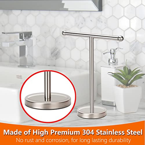 Soporte Para Toallas De Mano Tofix De Acero Inoxidable Sus30