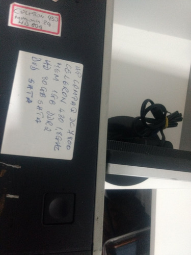 Lote 2 Kits Computadores Hp Compaq C/ Tela De 15 Polegadas