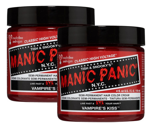 Tinte Para El Cabello Manic Panic Vampires Kiss Classic High