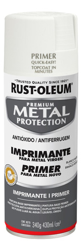 Aerosol Imprimante Anticorro. Bco. Virgen Rust Oleum X340gr.