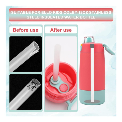 6 Pcs Reemplay Platas Para Tazas De Ello, Pajitas De Con De