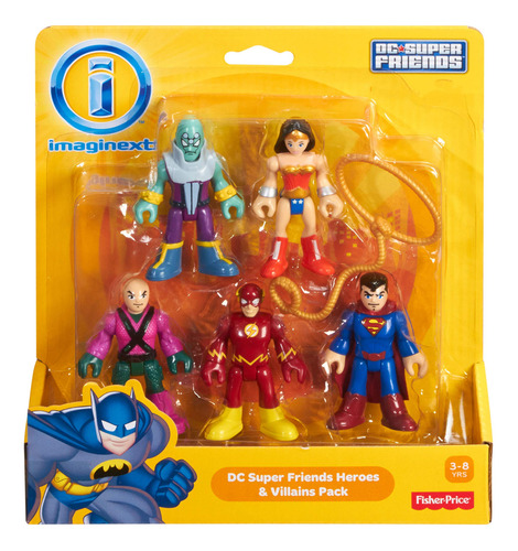 Bonecos De Ação Fisher-price Imaginext Dc Super Friends