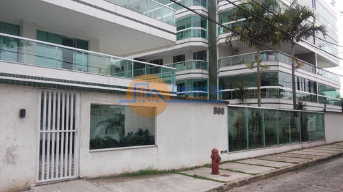 Lindo Apartamento Com 2 Dormitórios À Venda, 80 M² Por R$ 450.000 - Costazul - Rio Das Ostras/rj - Ap0420