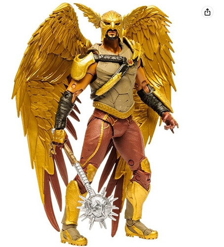 Action Figure Gavião Negro Hawkman Black Adam Mcfarlane Toys