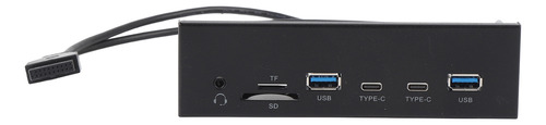 Hub De Painel Frontal De 19 Pinos Usb 6 Portas Gen2 X 2 Supo