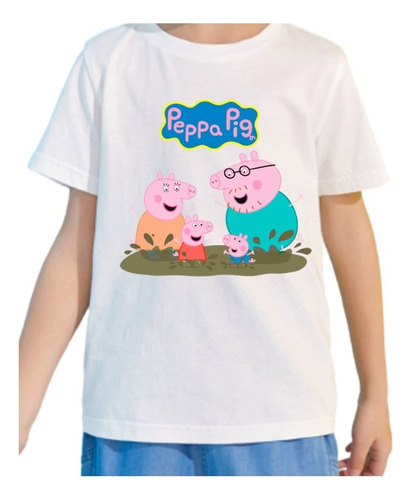 Polera Niño Unisex Pepa Pig 9