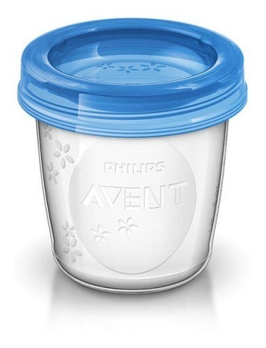 Imagen 6 de 6 de Avent Vasos Almacenamiento Leche Materna Reutilizables X10