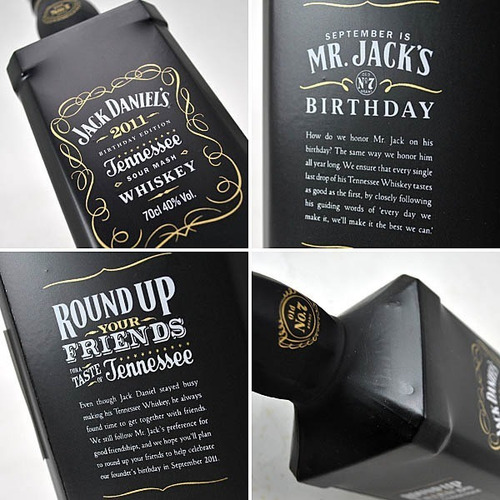 Imagen 3 de 5 de Whisky Jack Daniels 2011 Birthday Edition 700ml Tennessee