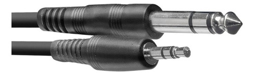 Cable Plug 6.5 A Mini Plug 3.5 Estereo 2 Metros Macho Macho