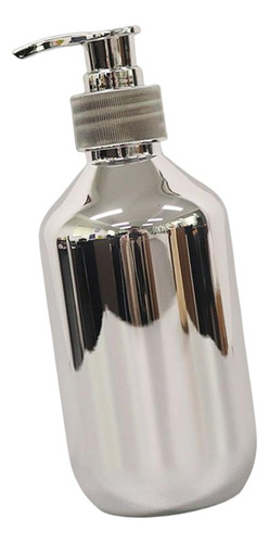 5 Botellas De Bomba Botella De Plata Plata 6,4 Cm X 16 Cm