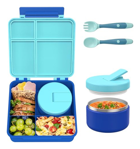 Bento Caja De Almuerzo Con Termo De Sopa 8oz, 9mkre