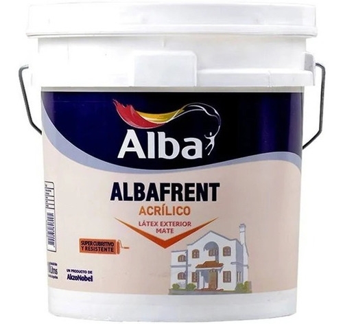 Pintura Latex Exterior Albafrent 10lts-kromacolor