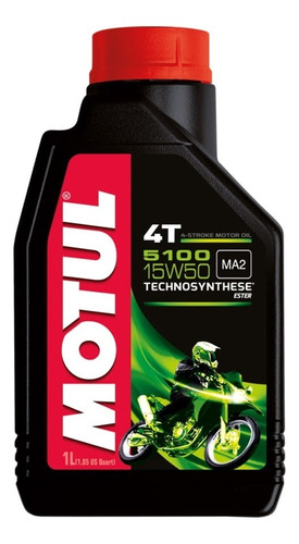 Motul 5100 15w50 Moto 4t Semi-sintético 1lt