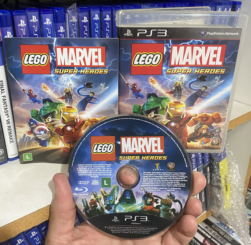 Lego Marvel Super Heroes Em Português Ps3 Original Fisica!! (Usado)