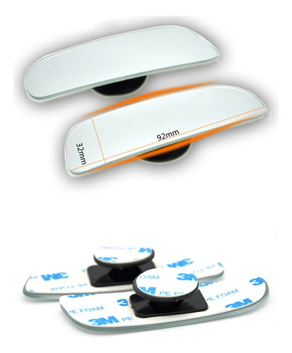 -espejo Retrovisor Gran Angular Para Coche, Suv, 360 Grados-