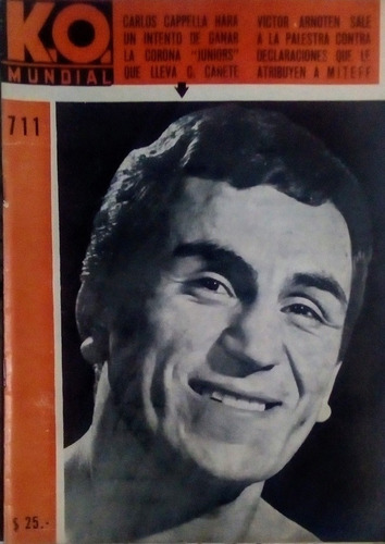 Revista Ko Mundial 711 Carlos Cappella Año 1966