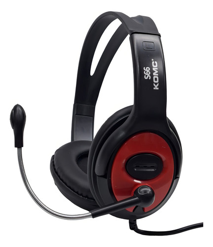 Auriculares KOMC S66 rojo