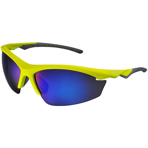 Óculos Shimano Ce-eqx2-pl Aml Neon/cinza Polarizado 3 Lentes