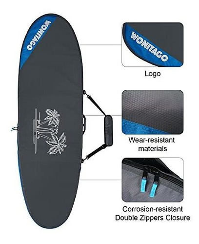 Fundas Wonitago Bolsa Para Tabla De Surf Funda Para Tabla De