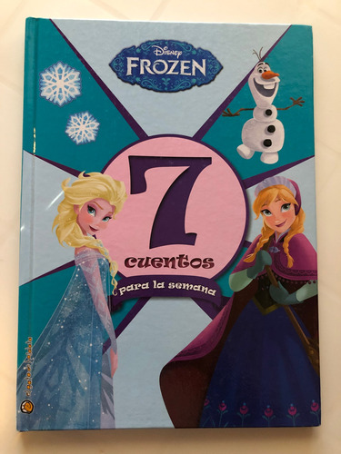 Libro Frozen - 7 Cuentos Para La Semana - Disney - Tapa Dura