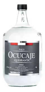 Pisco Ocucaje Quebranta 4 Litros 100% Original