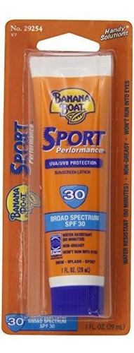 Protector Solar Banana Boat Spf30, 4 Envases De 1 Onza