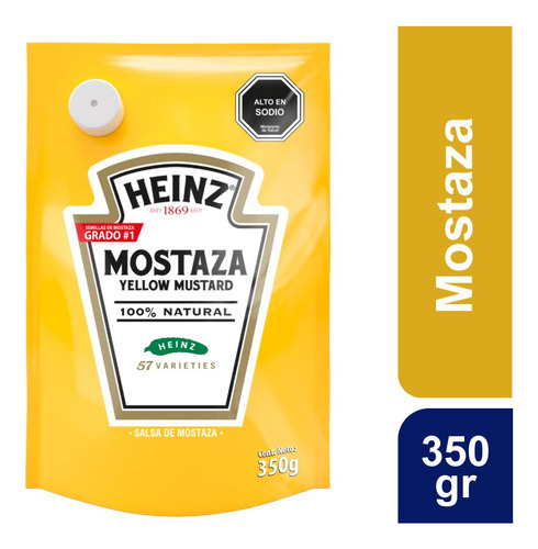 Mostaza Heinz X 350 G - g a $71