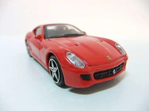 Imagen 3 de 3 de Auto Ferrari 599 Gtb Fiorano 1/43 Burago Metal