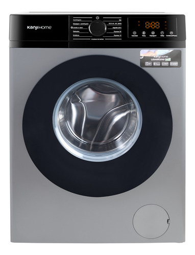 Lavarropa Kanji Home 6kg Inverter Kjh-wmcfsl Gris 1200rpm Gris