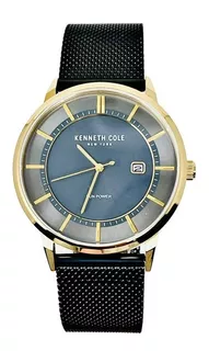 Kenneth Cole Ny - Reloj Análogo Kc50784005a Hombre Color de la correa Negro Color del bisel Negro Color del fondo Negro