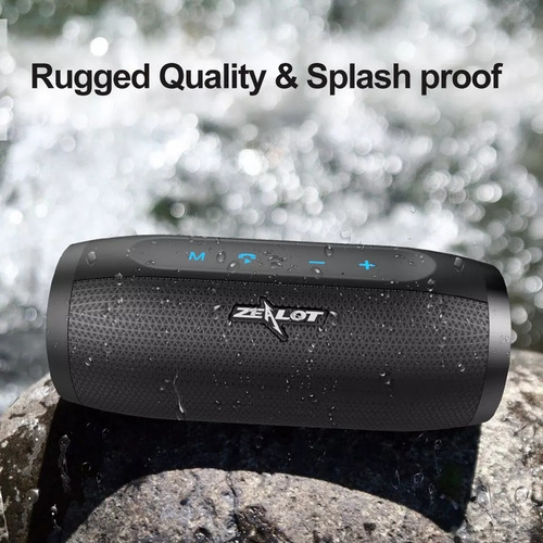 Caixa Original Zealot S16 Estéreo Portátil Bluetooth Speaker