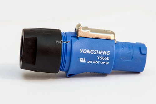 Yongsheng Ys650u Conector Speakon 3 Polos Profesional