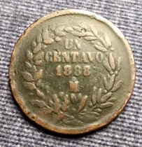 Comprar Moneda Un Centavo 1888, República Mexicana. En Cobre.