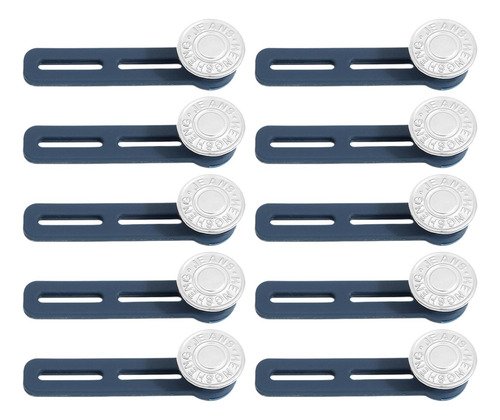 10x Extensión De Cintura Extensión De Letra De Plata