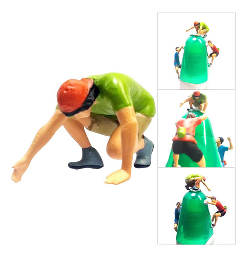 1/87 Miniatura Escalada Modelo Figura Trens Para Casa Verde