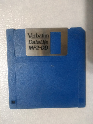 Diskette Verbatim Datalife Doble Densidad 720 Kb Mf2-dd