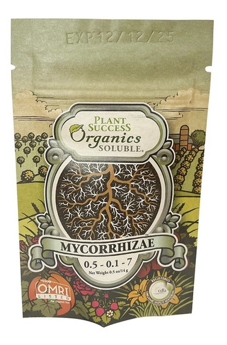 Plant Success Organics Soluble 14g Micorrizas 100% Orgánico 