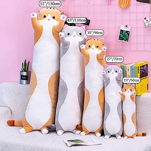 Almohada De Felpa Larga Y Suave Para Niños 48 Cm