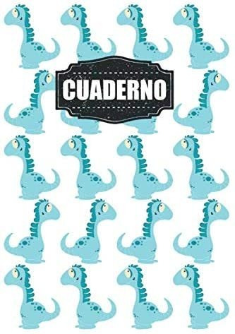 Libro Cuaderno: 110 Paginas Diseño Dinosaurios (spanish Edit