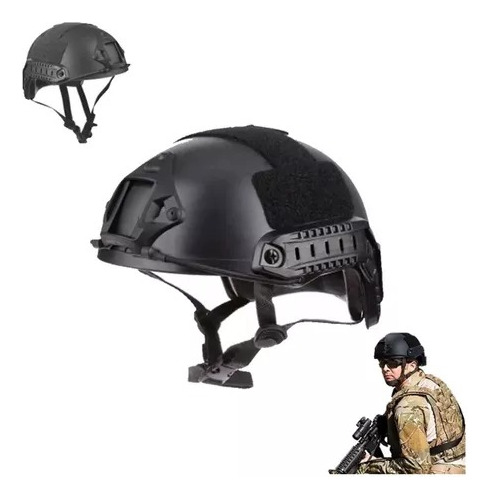 Casco Balistico Militar Recortado Iii-a