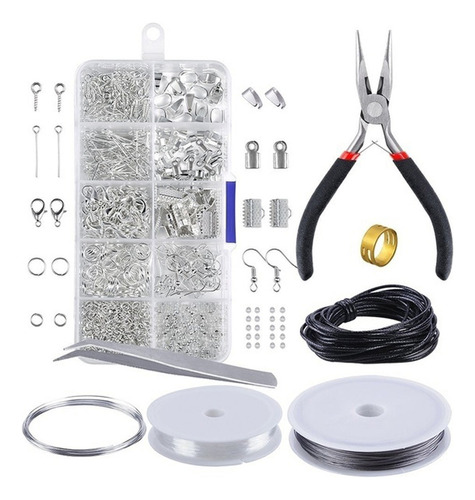 Kit Inicio Bisutería Herramientas Reparación Joyas Alambre P