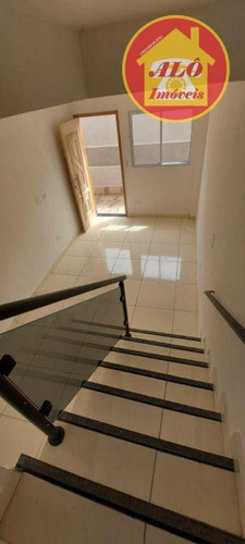 Imagem 4 de 10 de Sobrado Com 1 Dormitório À Venda, 44 M² Por R$ 200.000,00 - Ocian - Praia Grande/sp - So0638